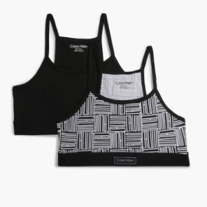 Calvin Klein Bralette BLACK/PRINT - Legekammeraten.dk - Legekammeraten.dk