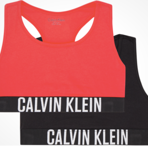 Calvin Klein Bralette Redhot/Black - Legekammeraten.dk - Legekammeraten.dk