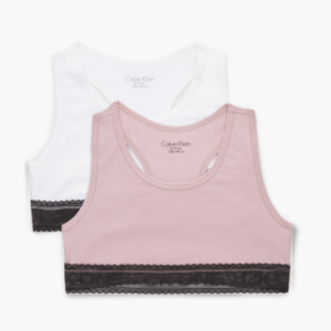 Calvin Klein 2-pak Bralette Blush/White - Legekammeraten.dk - Legekammeraten.dk