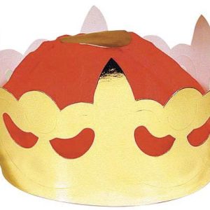 Udklædning, Kongekrone  O18 cm. - Legekammeraten.dk - Legekammeraten.dk