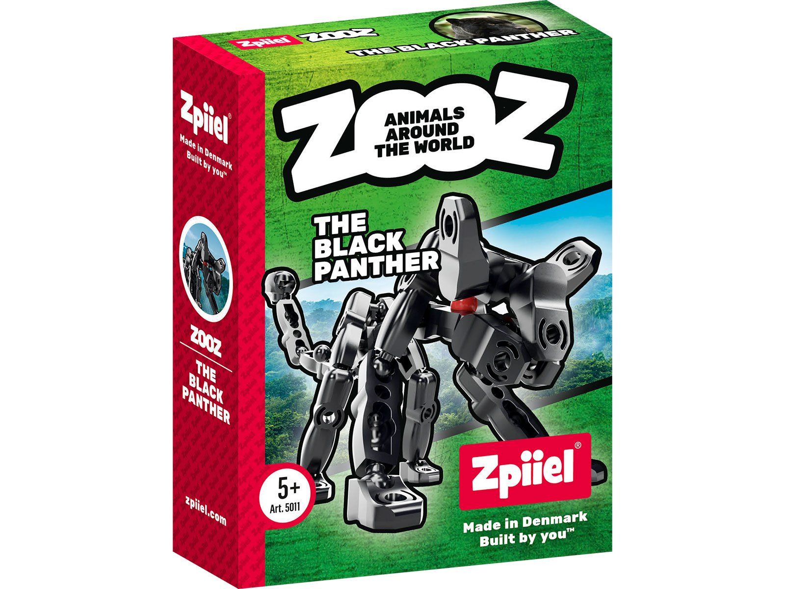 Zpiiel ZooZ Den Sorte Panther - Legekammeraten.dk - Legekammeraten.dk