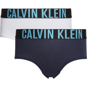 Calvin Klein 2-pak Hipster Black Iris/ White Pige - Legekammeraten.dk - Legekammeraten.dk