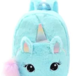 MillaVanilla Rygsæk Med Enhjørning - Blå/Lilla - rygsæk - Legekammeraten.dk - Legekammeraten.dk