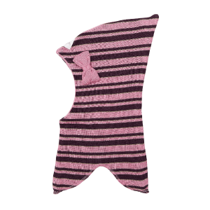 Racing Kids Vinter Elefanthue Stribet Lilla/Pink - Racing kids elefanthue - Legekammeraten.dk - Legekammeraten.dk