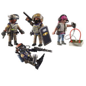 SWAT-figursæt - Playmobil