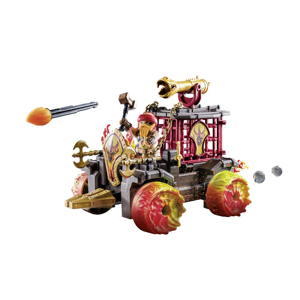 Burnham Raiders - Ildkampvogn - Playmobil