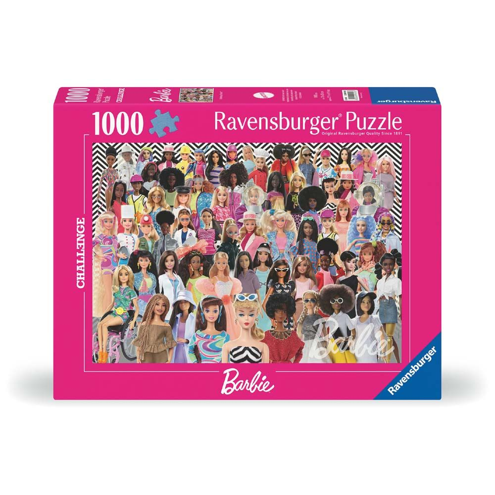 Barbie Challenge 1000 Brikker - Ravensburger