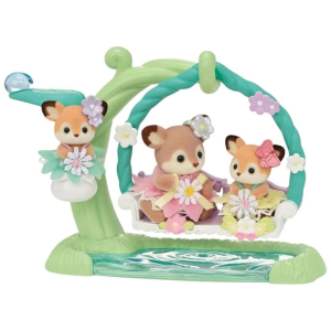 Baby Hjortene - Blomstergynge Sæt - Sylvanian Families