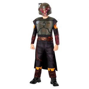 Boba Fett Deluxe Børnekostume str 128 - Star Wars