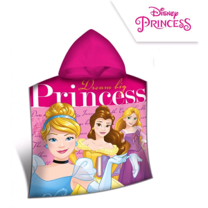 Disney Princess Poncho 100x50cm - Disney Princess