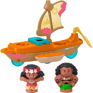 Little People Moana & Mauis Kano - Fisher Price