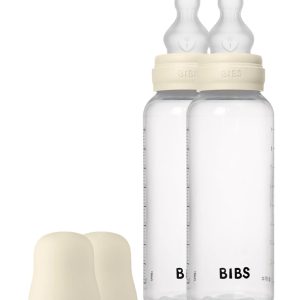 Bibs Sutteflaske - 2-pak - 270 ml - PP/Silikone - Ivory - Bibs