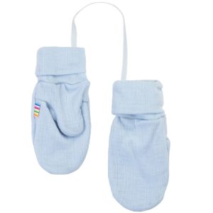 Joha Luffer - Uld - m/ tommelfinger - Lyseblå - Joha