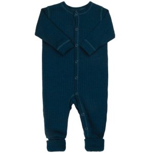 Joha Natdragt - Uld - 2-i-1 fod - Mrk. turkis - Joha