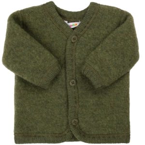 Joha Uld Cardigan - Mrk. oliven - Joha