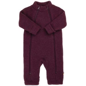 Joha Ulddragt - 2i1 Lynlås - Blomme - Joha