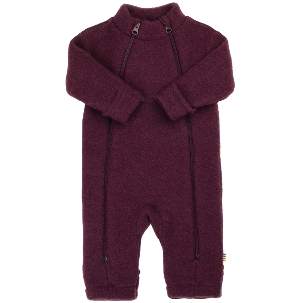 Joha Ulddragt - 2i1 Lynlås - Blomme - Joha