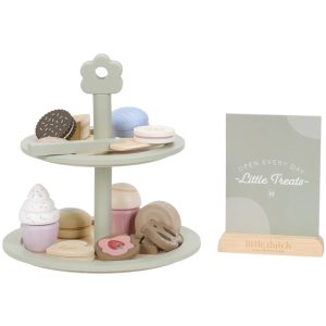 Little Dutch Legemad - Træ - Kagefad - Little Dutch