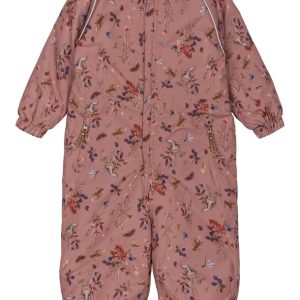 Mikk-line Flyverdragt - Burlwood Floral - Mikk-Line