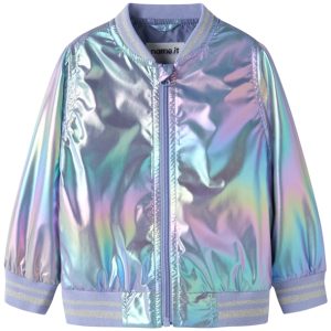 Name It Jakke - nmfMolina - Bomber Shine - Lavender Lustre - Name It