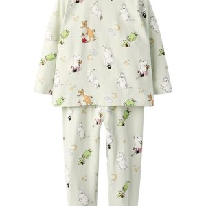 Name It nattøj MOOMIN - nmnSemol - Pale Aqua - Name It