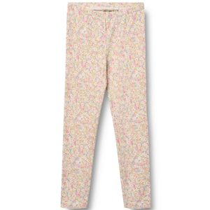 Wheat Leggings - Jules - Blush Flower Meadow - Wheat