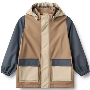 Wheat Regnjakke - Otu - White Pepper - Wheat