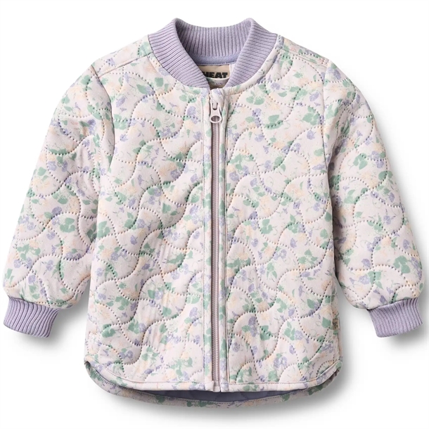 Wheat Termojakke - Loui - Purple Light Petunias - Wheat